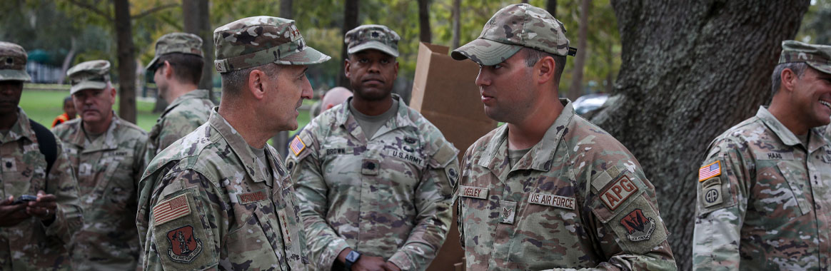 National Guard Leaders See Guardsmen Answer the Call